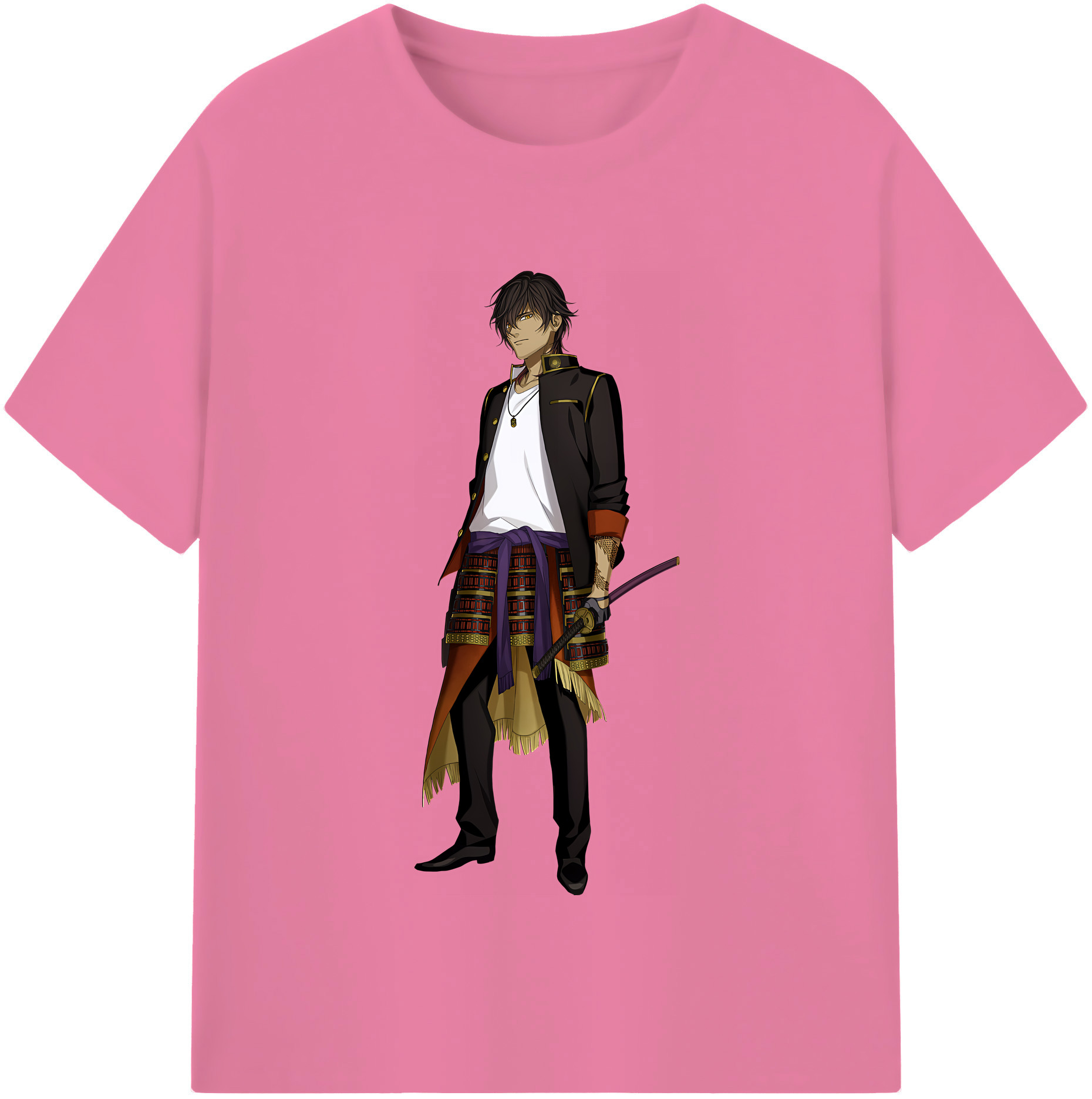 （画像用） 刀剣乱舞 Touken Ranbu 綿100％半袖Tシャツ（フロントプリント）
